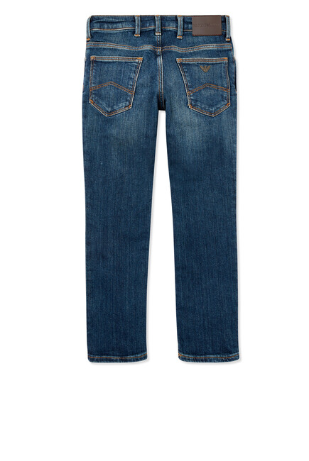 Medium Wash Denim Jeans